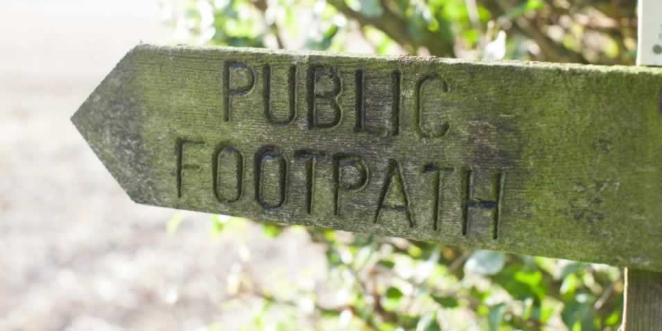 Public footpaths all around our luxury dog-friendly holiday cottages in Suffolk